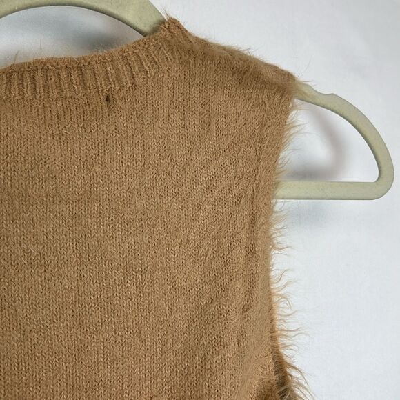 Vero Moda Poilu Tan sweater vest NWT size XS - Picture 7 of 13
